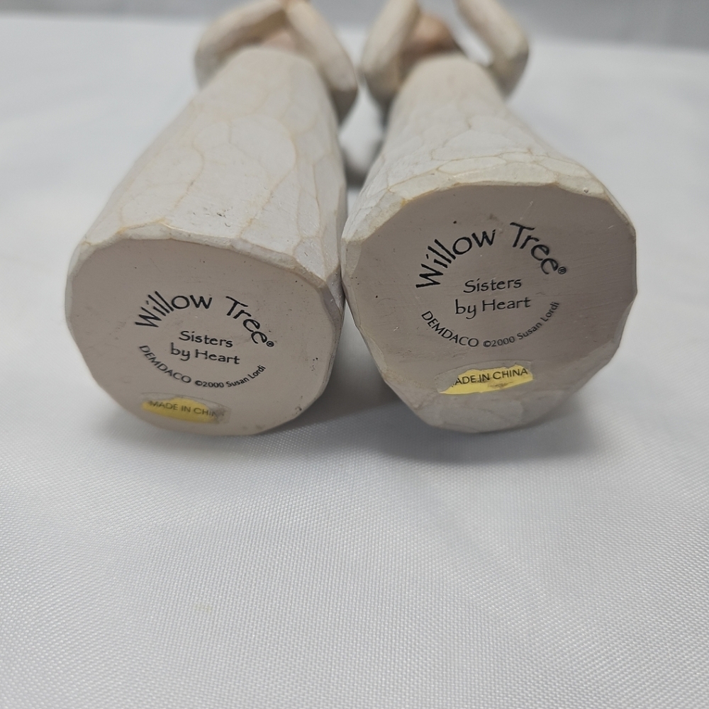 Demdaco Willow Tree Sisters By Heart Figurine 2000 Susan Lordi - Picture 4 of 4